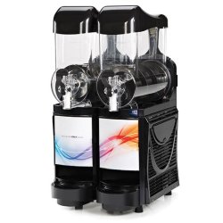 Machine à granité noire 2x 10 l - 420 x 480 x 800 mm - EBZ0002/CNBL