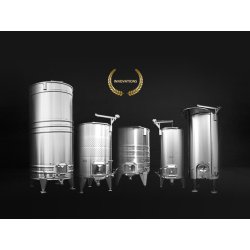 Cuve inox à chapeau flottant