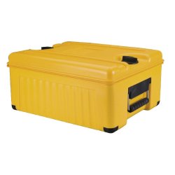Conteneur isotherme rigide Thermotrans 17 L jaune - Lacor - pour transport alimentaire