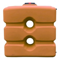 Cuve 1000l Aérienne De Récupération D'eau - Réservoir Compact Terracotta - Elbi Cpn1000