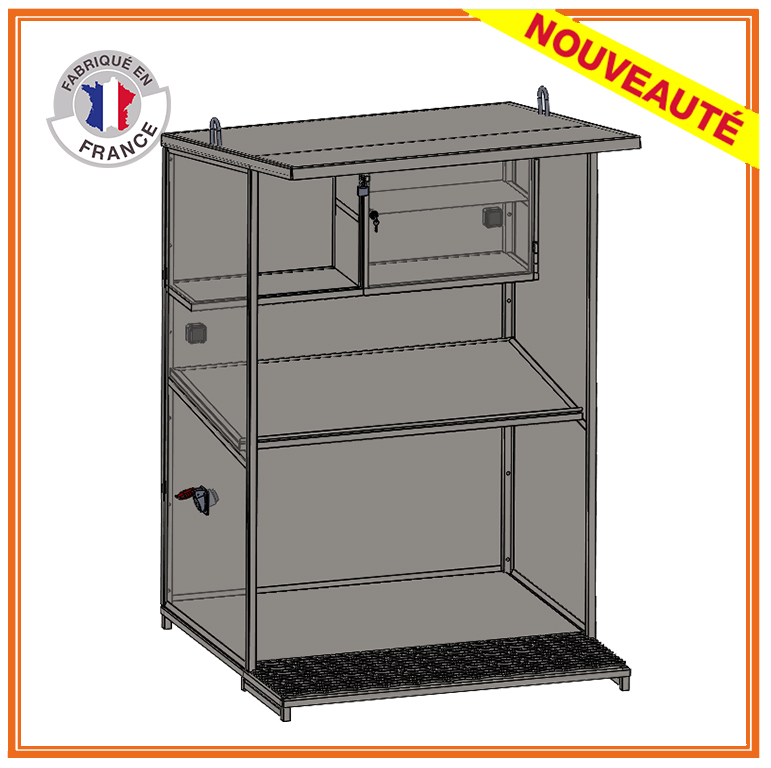Cabane à plan