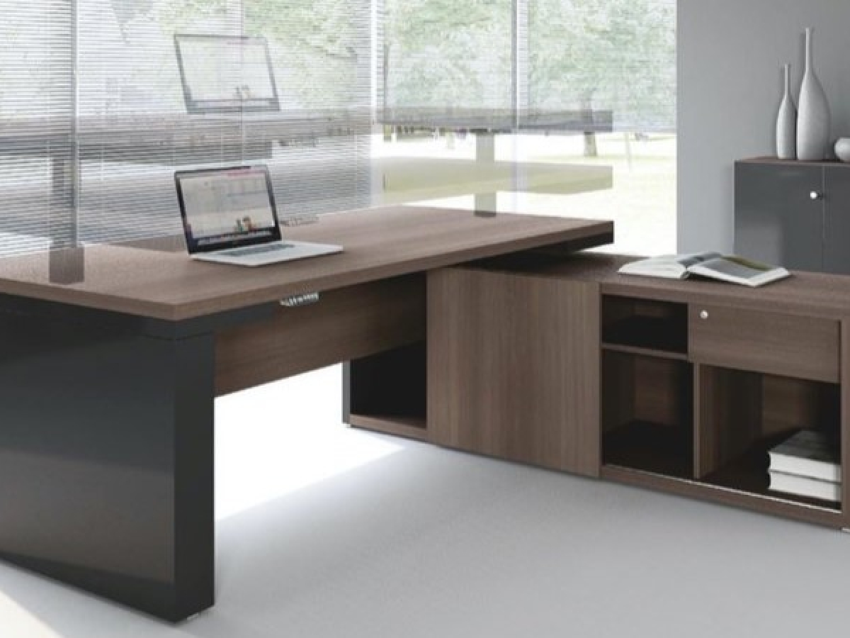 Bureau de direction MITO - élégant et réglable en hauteur électriquement, avec finitions haut de gamme_9