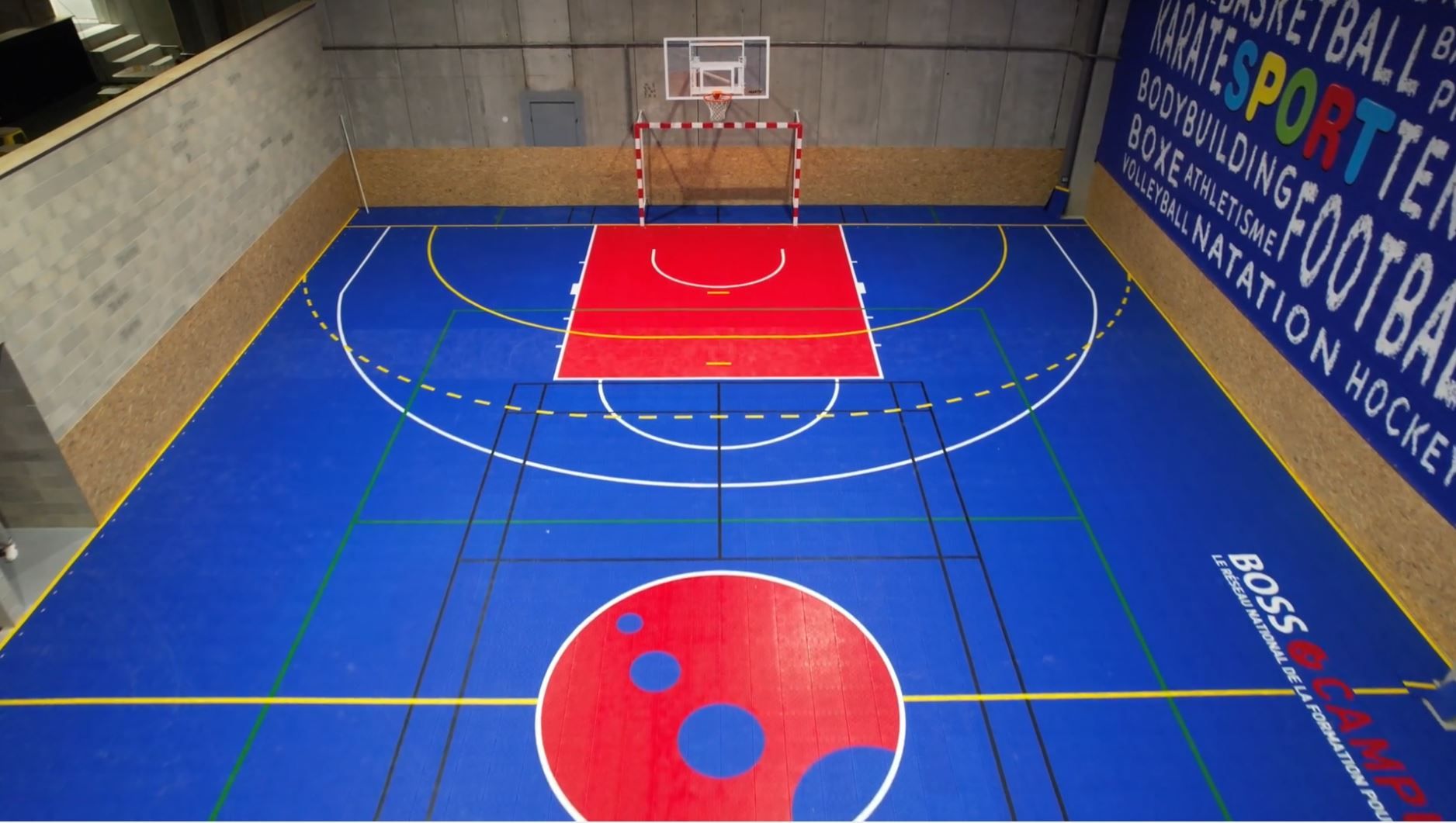 Dalle de sol personnalisable Dynamic Pro - qualité professionnelle avec système de dilatation thermique et traitement anti-UV_9