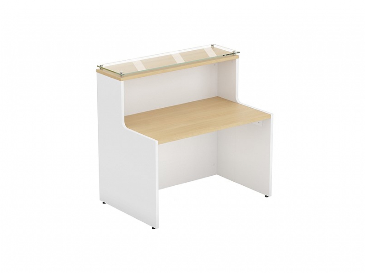 Banque d'accueil classique et fonctionnelle WELLO - Modules personnalisables et finitions modernes_9