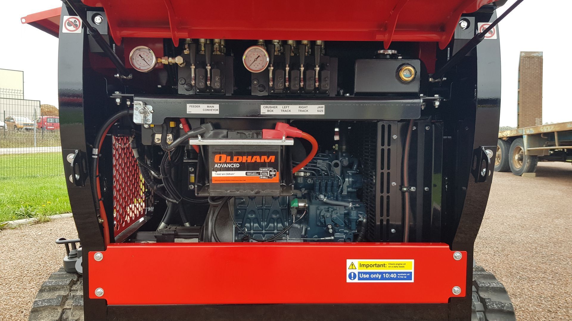 Mini concasseur de chantier très simple à utiliser  - 5000 Plus RED RHINO_9