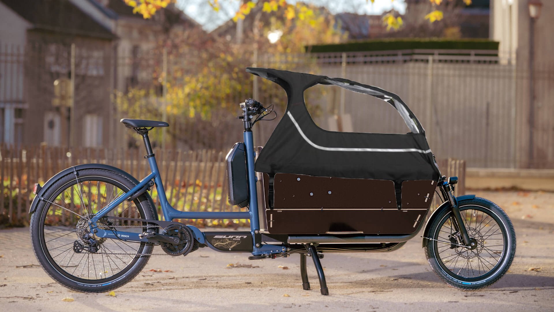 Biporteur cargo Sunn by Douze - Cadre bas - Coffre Ecobox 270L - Assistance électrique Bosch_9