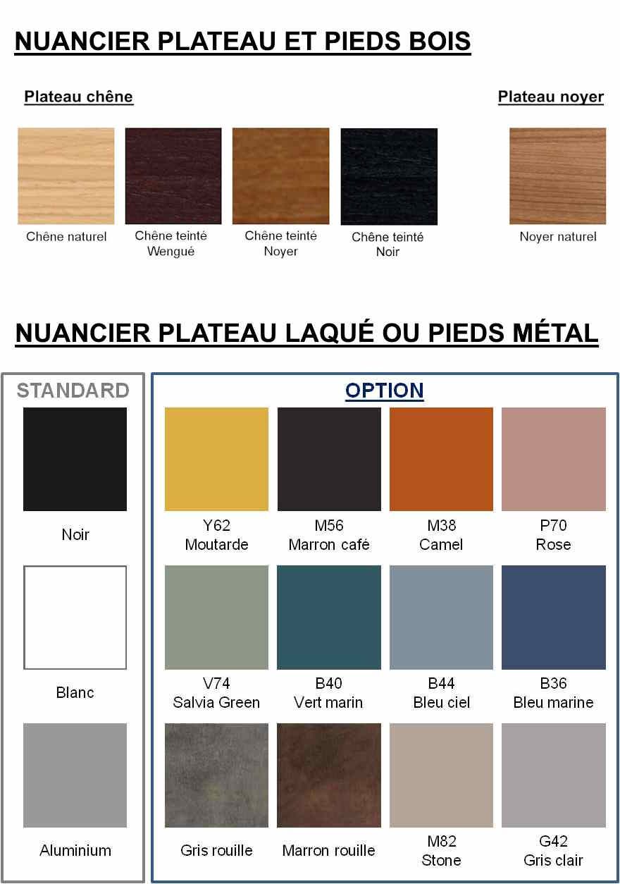 Table PLANIA - modulaire, personnalisable avec finitions chêne ou noyer, et pieds réglables_9