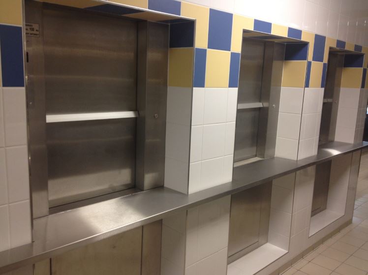 Monte plat pour les petites charges jusqu'à 100 kg idéal pour les restaurants, les hôtels ou les pharmacies_9