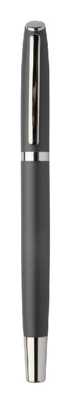 Parure stylo métal - Stylo roller et stylo bille en aluminium recyclé - Boîte cadeau en papier noir_9