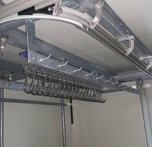 Convoyeur aérien pour le transport de carcasse_9