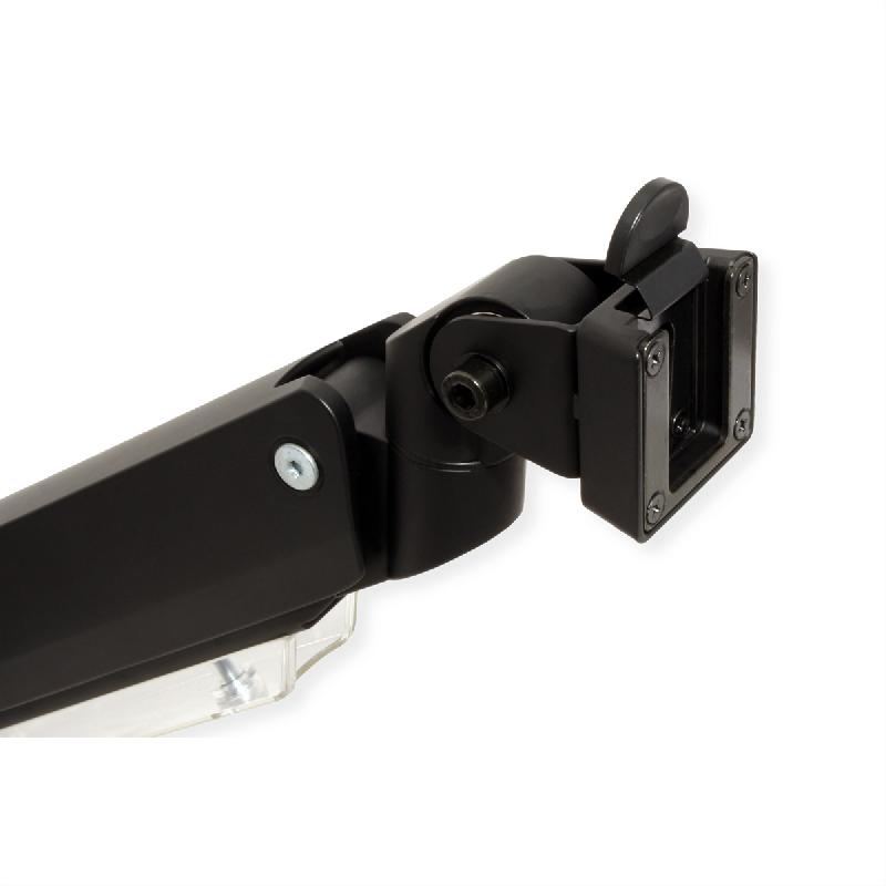 ROLINE Support LCD à gaz, fonction pivot, 5 axes de rotation, max. 18 kg_9