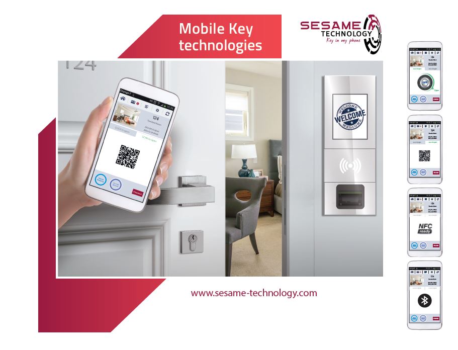 Serrure connectée digitale Sesame Access - gestion d'accès via QR code, NFC, RFID, BLE, WIFI et 4G sans application mobile_9