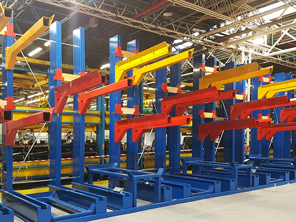 Rayonnage CANTILEVER pour charges longues et volumineuses_9