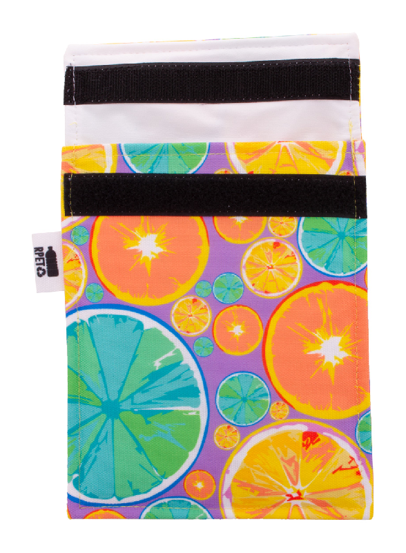 Sac snack sur mesure - réutilisable en polyester 600D RPET avec doublure imperméable et impression sublimation_9