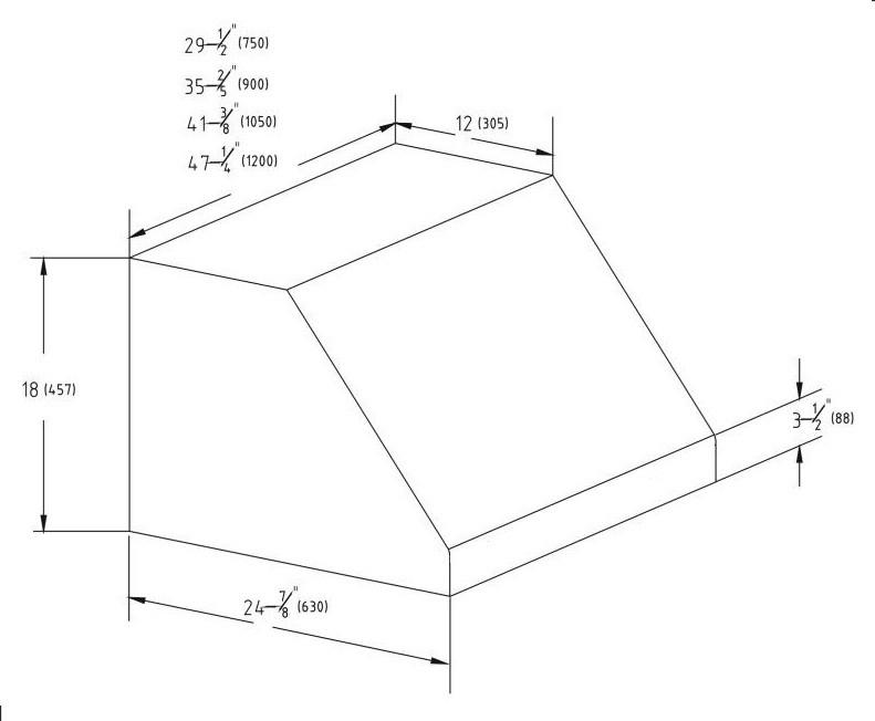 Hotte aspirante 1200 - En acier inoxydable 430 - 1680 m³/h - 4 filtres à lamelles - Réf. 7227.0100_9