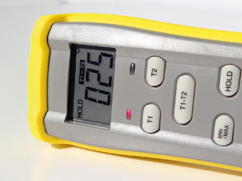 FI309 - Thermomètre numérique 2 voies thermocouple K avec modes d'affichage et fonctions min/max_9