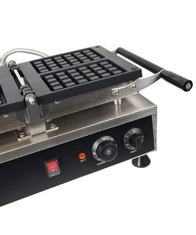 Gaufrier rotatif 2pcs gaufre de bruxelles l605 7540.0070 COMBISTEEL_9