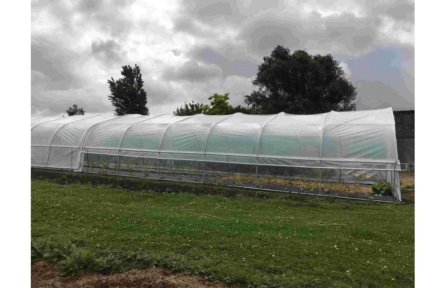 Serre de jardin avec un pied droit de 1,20m - 5ème SAISON_9