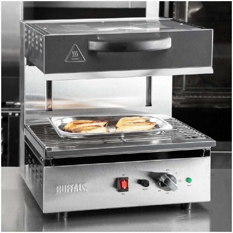 Gril Salamandre avec Plaque de cuisson - Buffalo - HX584_9