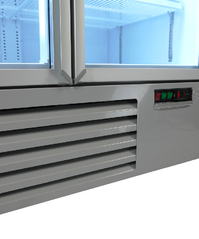 Réfrigérateur 2 portes en verre jde-1000r 7455.2200 COMBISTEEL_9