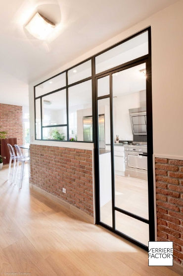 Verrière style Mondrian sur mesure : la verrière design déstructurée_9