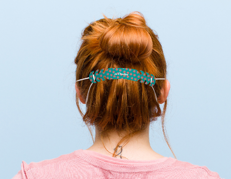 Prolongateur de masque facial - Extension sur mesure en plastique PP - Taille universelle avec impression UV-LED_9