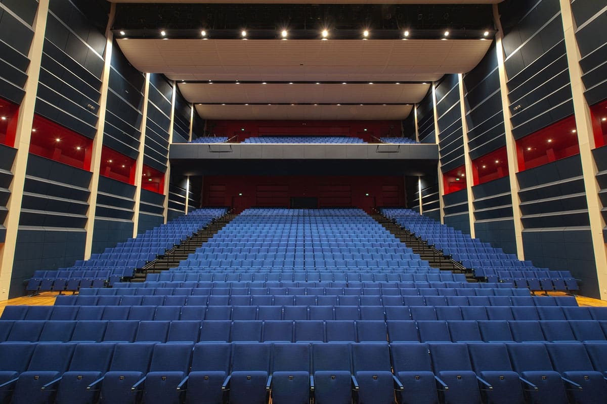 Siège d'amphithéâtre classique et ergonomique pour les écoles, les théâtres - Primo_9