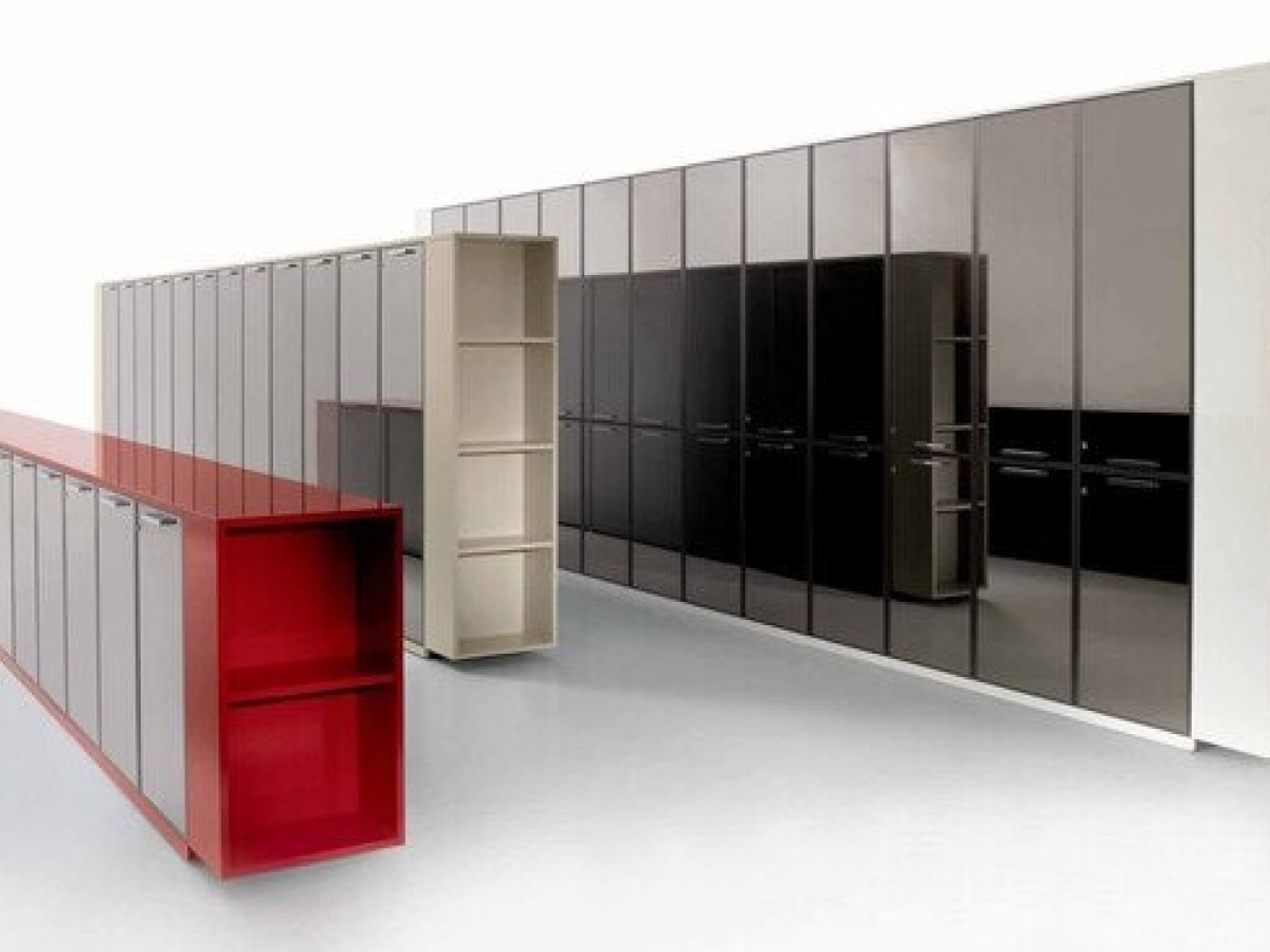 Banque d'accueil linéaire et contemporaine - YO - Design moderne, modulaire et personnalisable_9