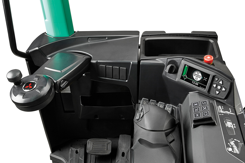 Chariot à mât rétractable multidirectionnel - Sensia Mitsubishi RBM20-25N2 - 2 à 2,5 tonnes - Levage jusqu'à 10m_9