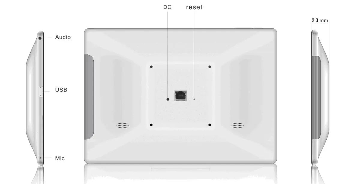 Tablette 10 pouces POE sous Android - YziPanel EVI-1011_9