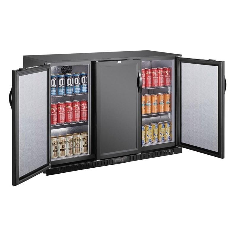 Arrière-bar trois portes pleines Série G 850mm 320L GE999 Polar_9