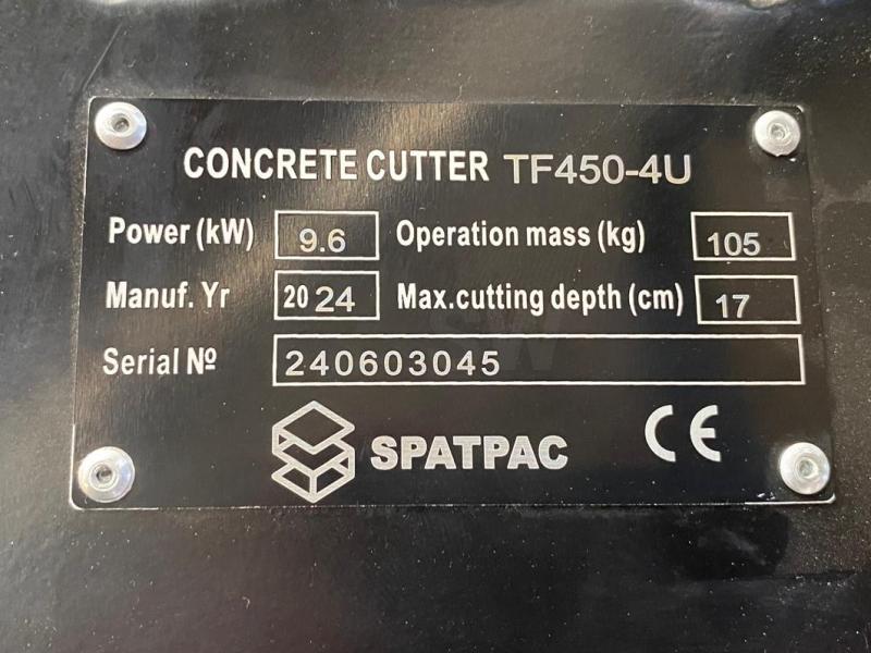 SPATMAT scie à sol SPATMAT tf450_9