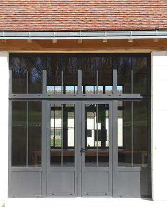 Baies vitrées et verrières sur-mesure - Menuiseries classiques aluminium - GRI Fabricant_9