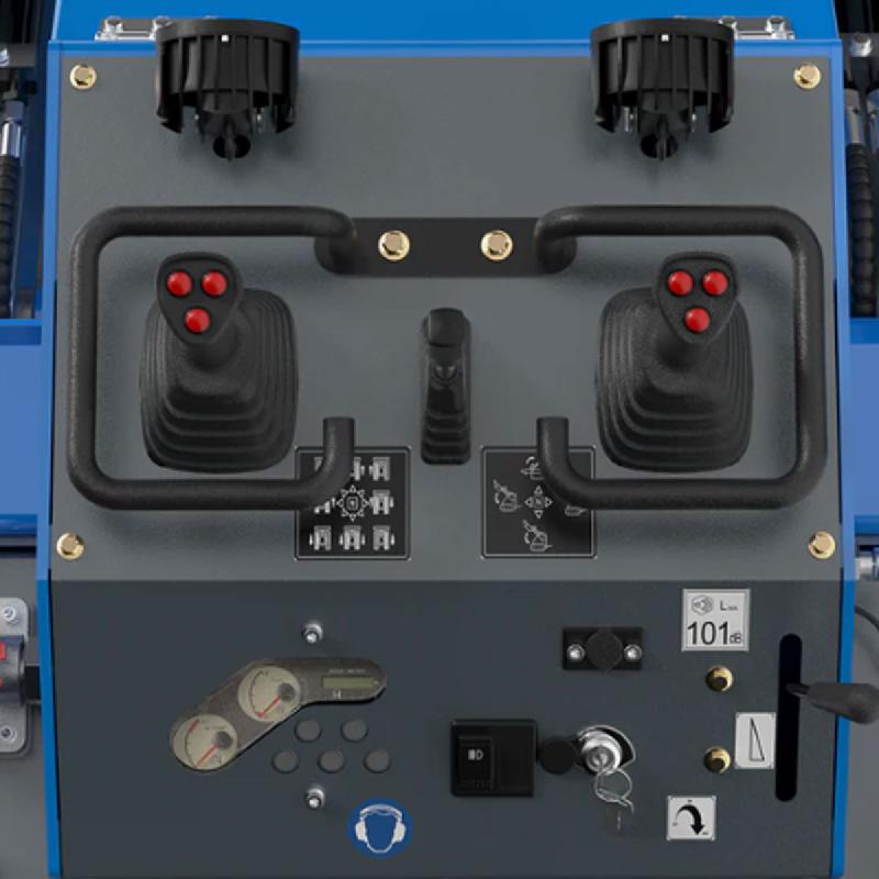 Chargeur compact sur chenilles RIPPA RS06 neuf - Moteur Kubota D1105 Diesel_9