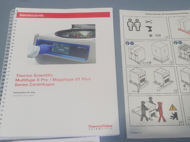 Centrifugeuse réfrigérée THERMO FISHER SCIENTIFIC Megafuge ST4RF Plus avec rotor TX-1000_9