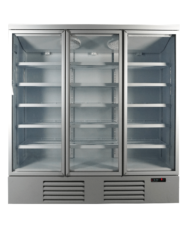 Réfrigérateur 3 portes en verre jde-1530r 7455.2205 COMBISTEEL_9
