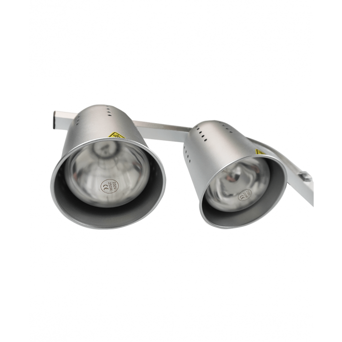 Lampe chauffant argent 7518.0175 COMBISTEEL_9