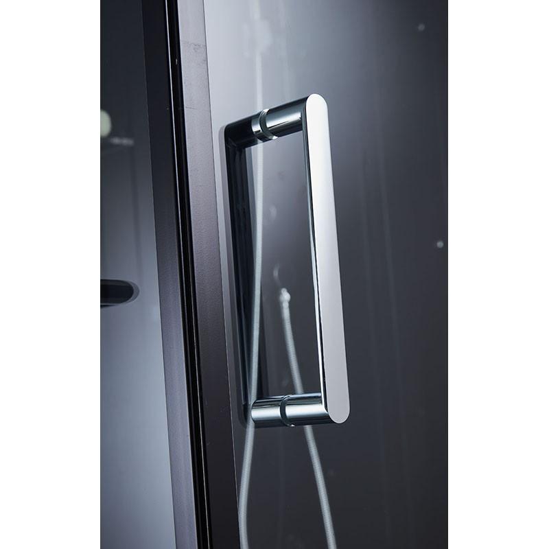CABINE DOUCHE HAMMAM ARCHIPEL® PRO 95D BLACK (95X95CM) - 1 PLACE_9