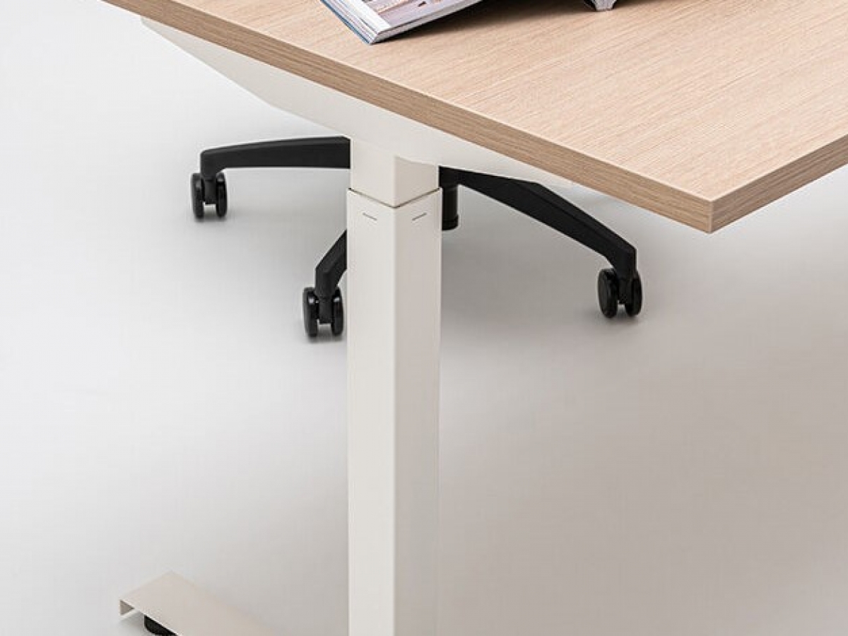Bureau opératif réglable en hauteur - OGI DRIVE - manuel ou électrique, design moderne et durable_9