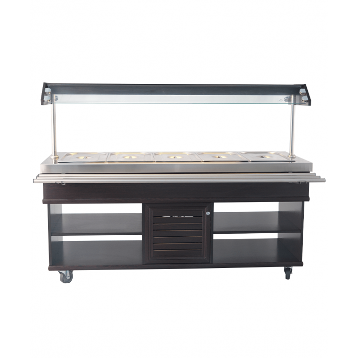 BUFFET CHAUD GN 5/1 L1900mm 7078.0035 Combisteel_9