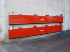 Barrière manuelle encastrable et empilable type T MB S/SS_9