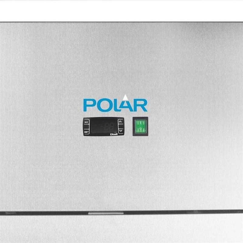 Armoire réfrigérée négative double 2 portillons GN 2/1 Série G CW196 Polar_9