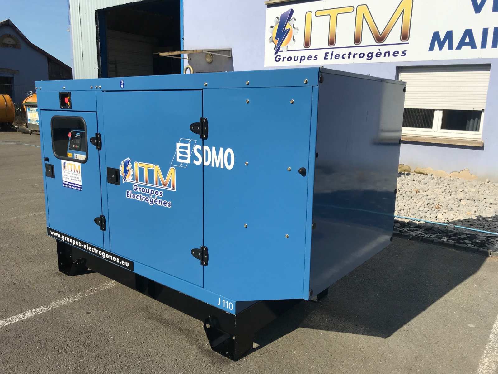 Groupe électrogène d'occasion - SDMO - 110 KVA_9