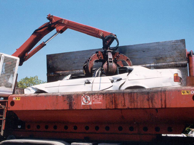 Presse mobile BONFIGLIOLI pour compactage de ferraille -12 tonnes/h - 15 paquets/h - MOBIPACK-500_9