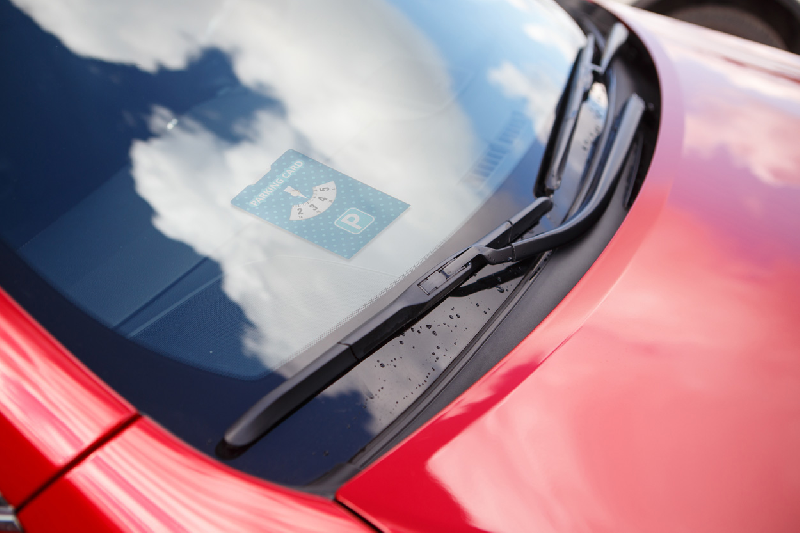 Disque de stationnement en papier plastifié personnalisable - Impression quadri incluse - Minimum 100 pcs_9