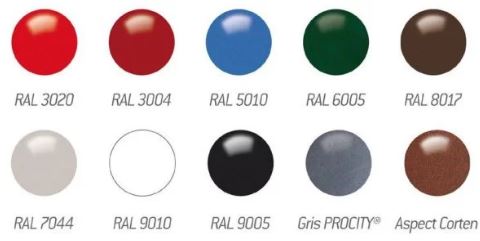 Corbeille publique Gascogne 60 L - aluminium moulé - acier électrozingué - ouverture par clé triangle_9