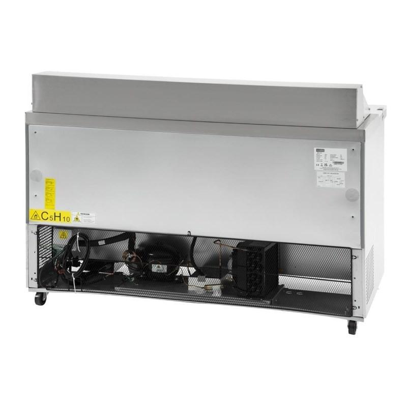 Comptoir de préparation 2 portes 527L Série U 16x GN 1/6 GD883 Polar_9