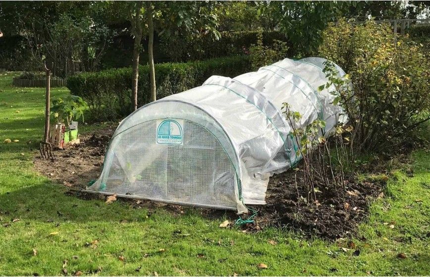 Tunnel de forçage idéal pour la protection de vos cultures hâtives de printemps et vos plantations d'automne_9