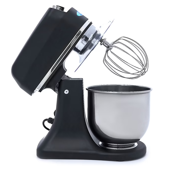 Mixer planétaire - 7 L - jusqu'à 2 kg de pâte - noir mat | Maxima - 09360785_9