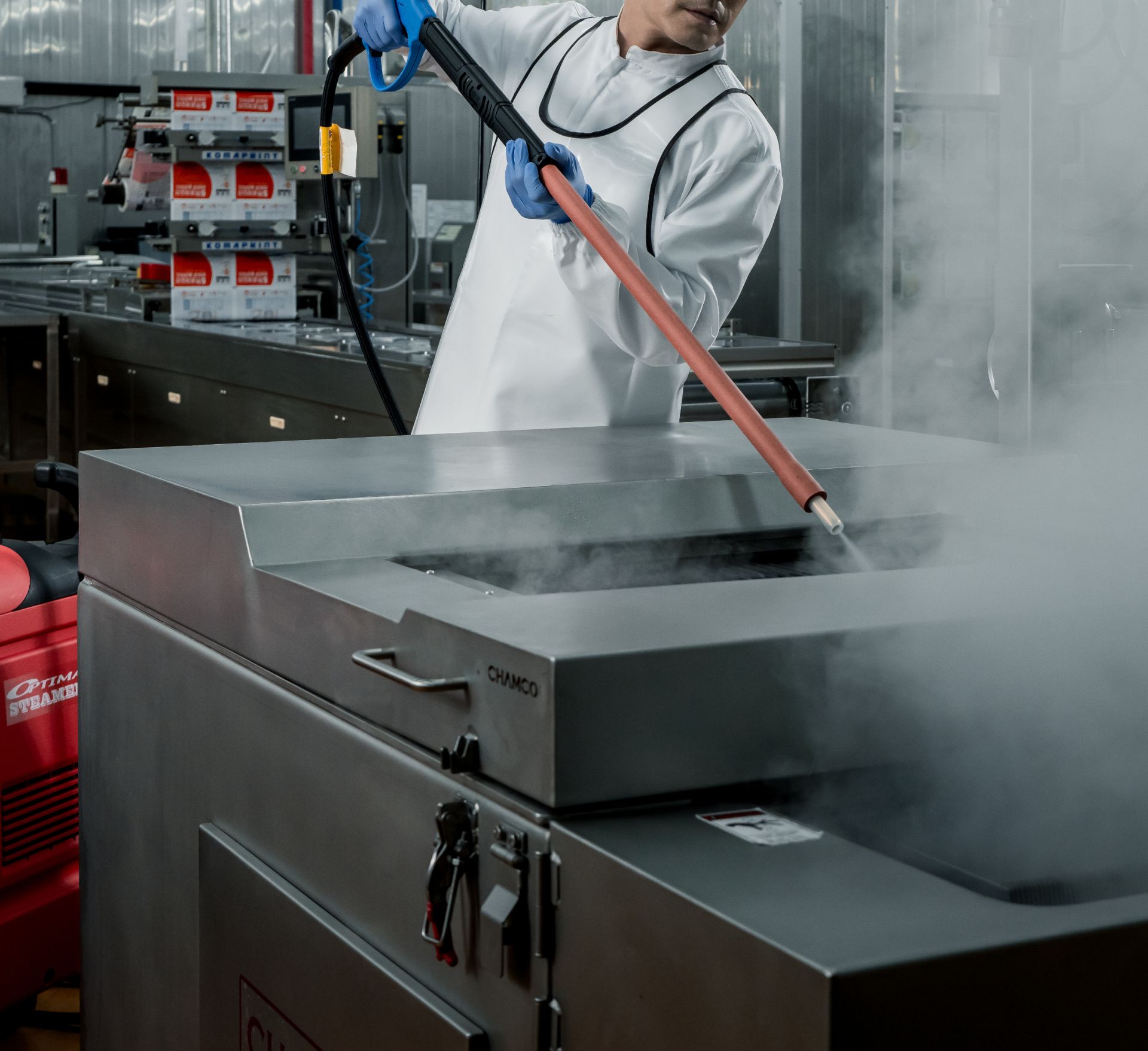 Machine vapeur sèche industrielle - Optima Steamer SE-II 27K électrique inox_8